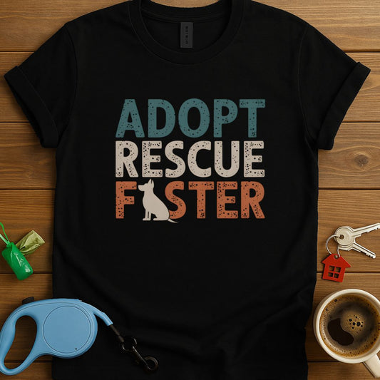 Adopt.Rescue.Foster. T-Shirt