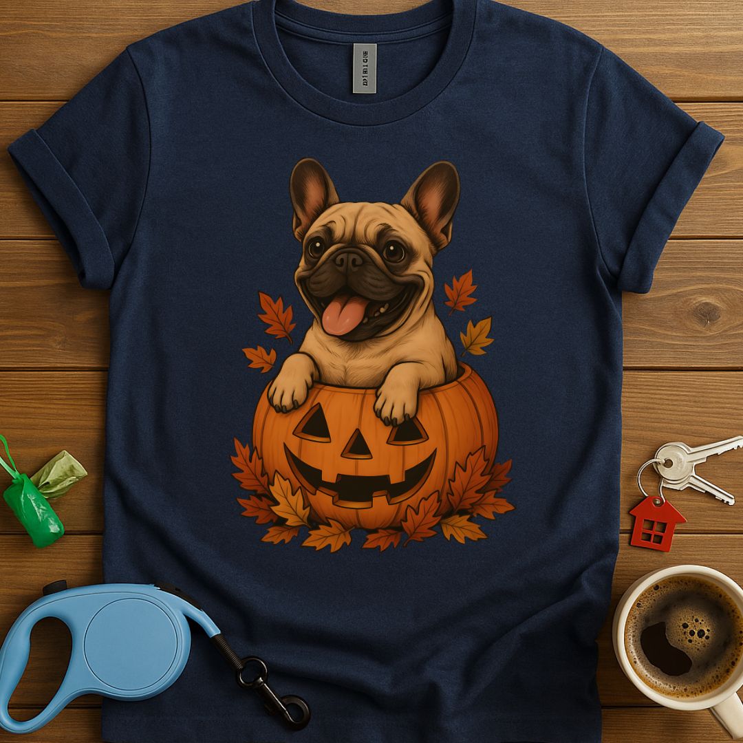 Pumpkin Frenchie T-Shirt