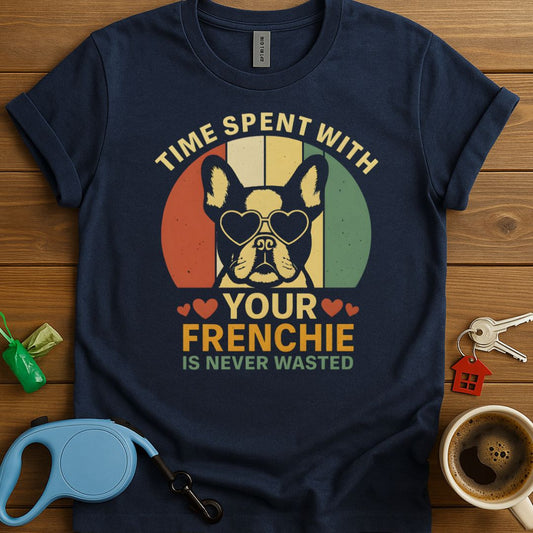 Time Spent With Your Frenchie Is Never Wasted T-Shirt