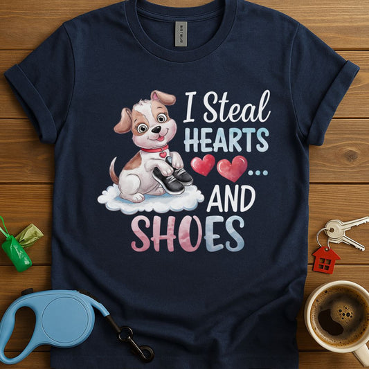 I Steal Hearts... And Shoes T-Shirt