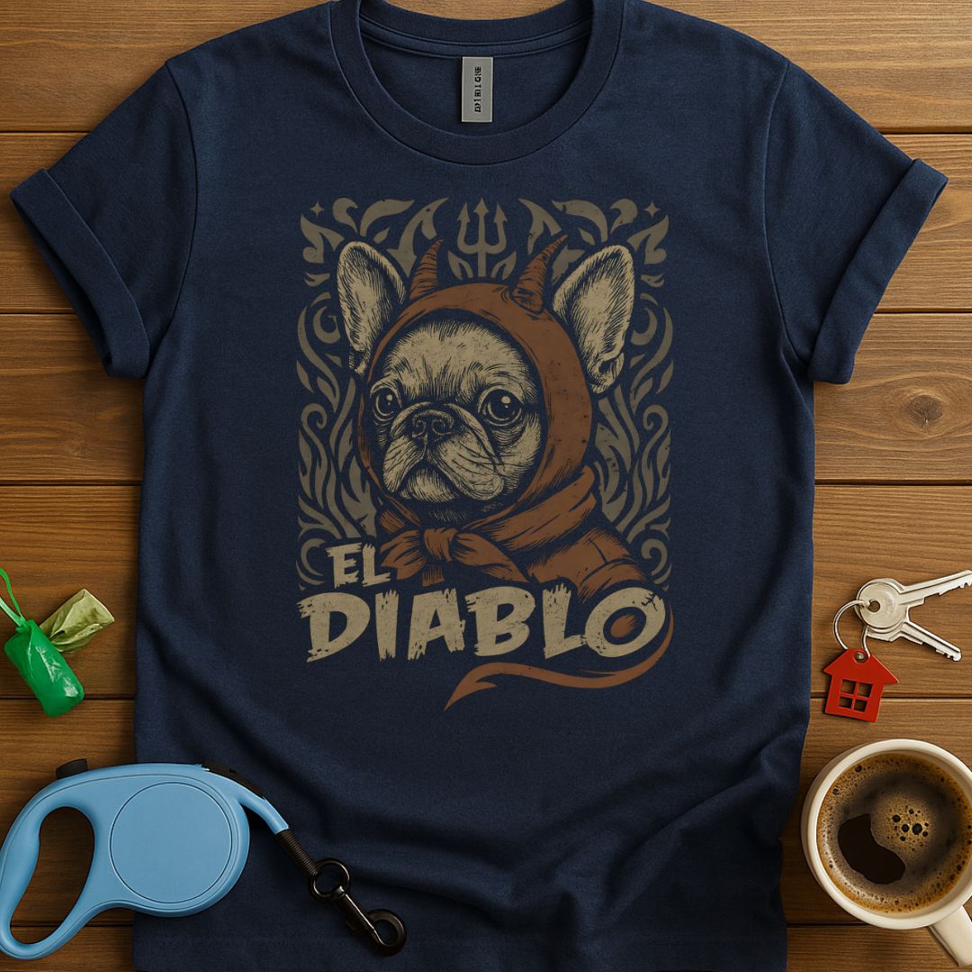 El Diablo French Bulldog T-Shirt