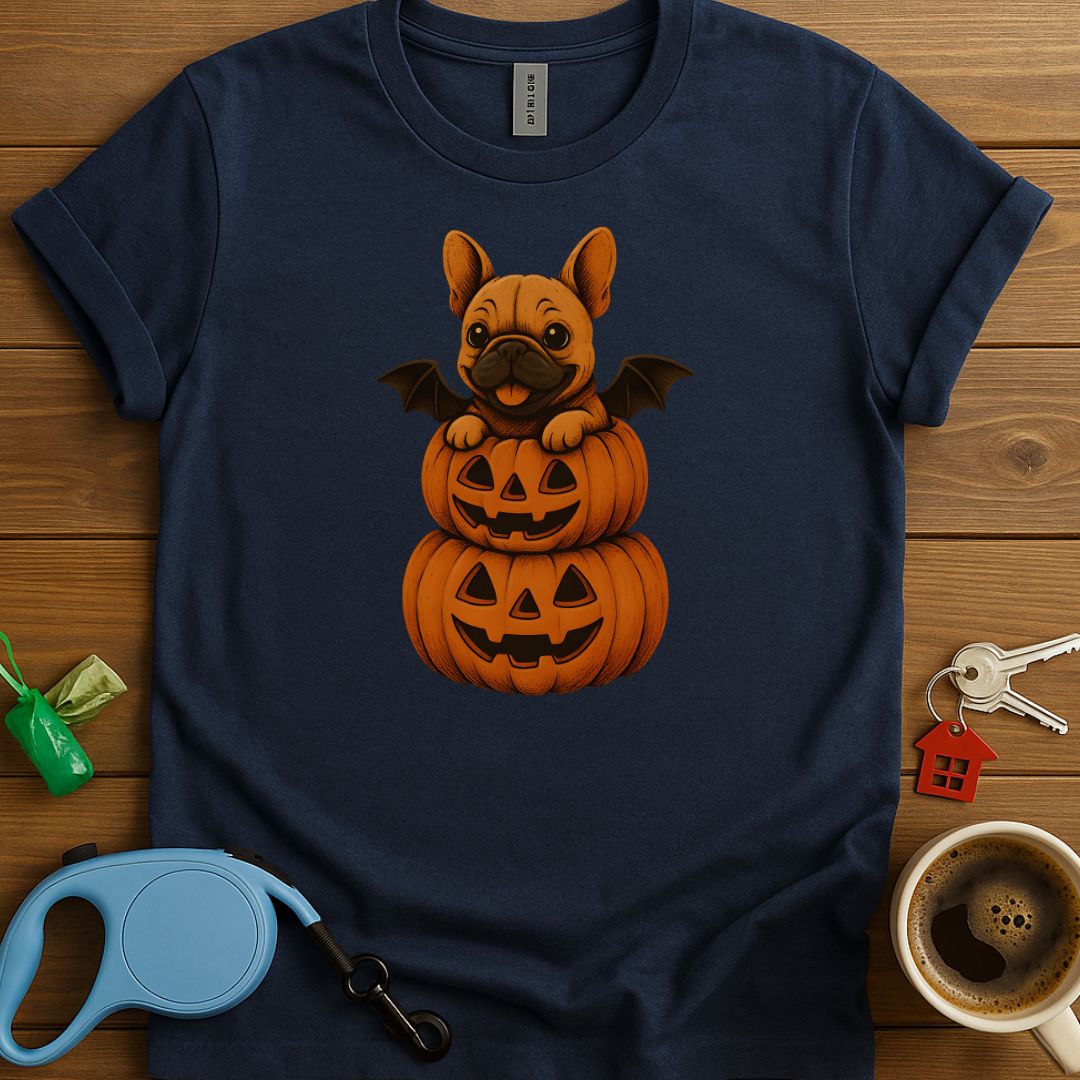 Batdog Pup French Bulldog T-Shirt