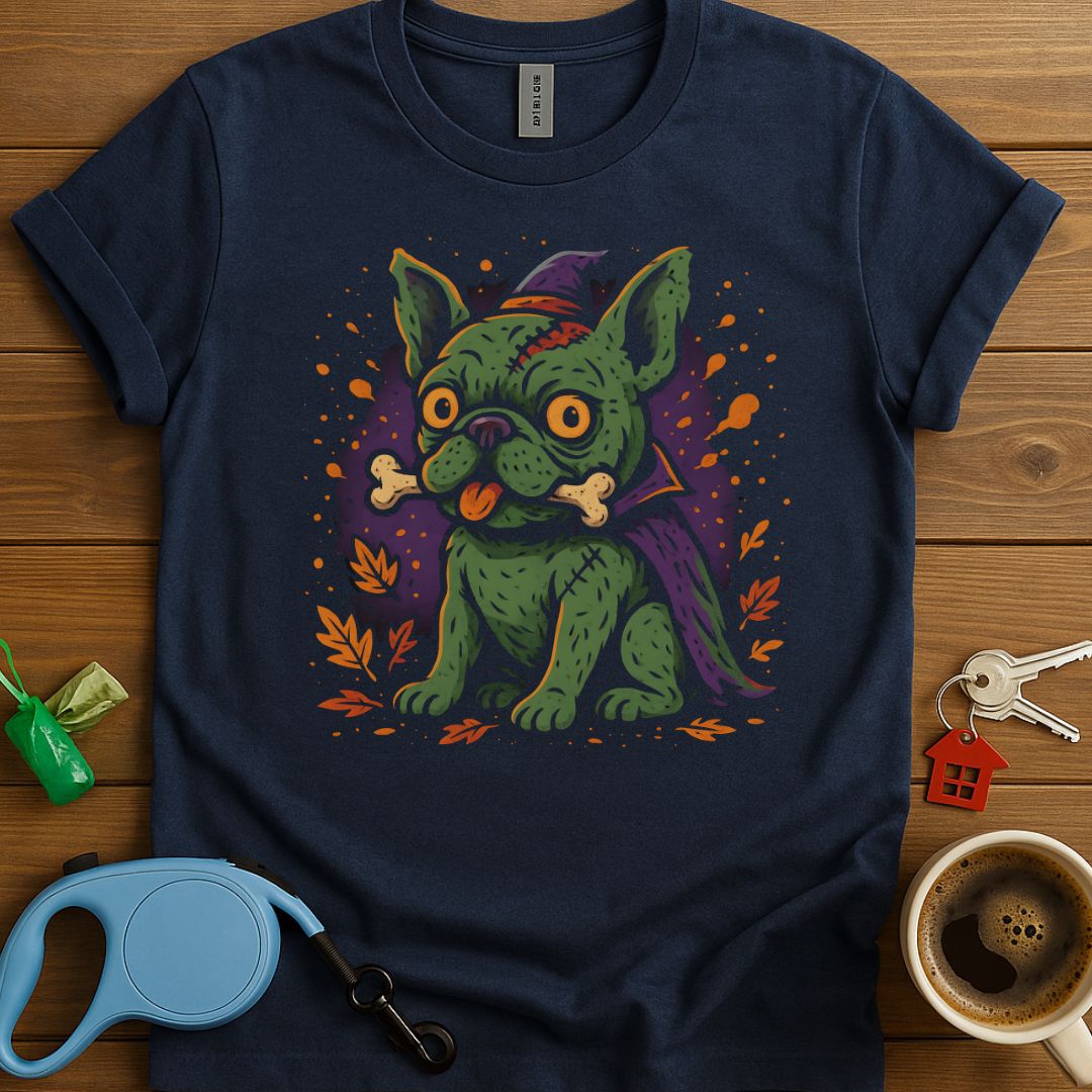 Zombie Frenchie T-Shirt