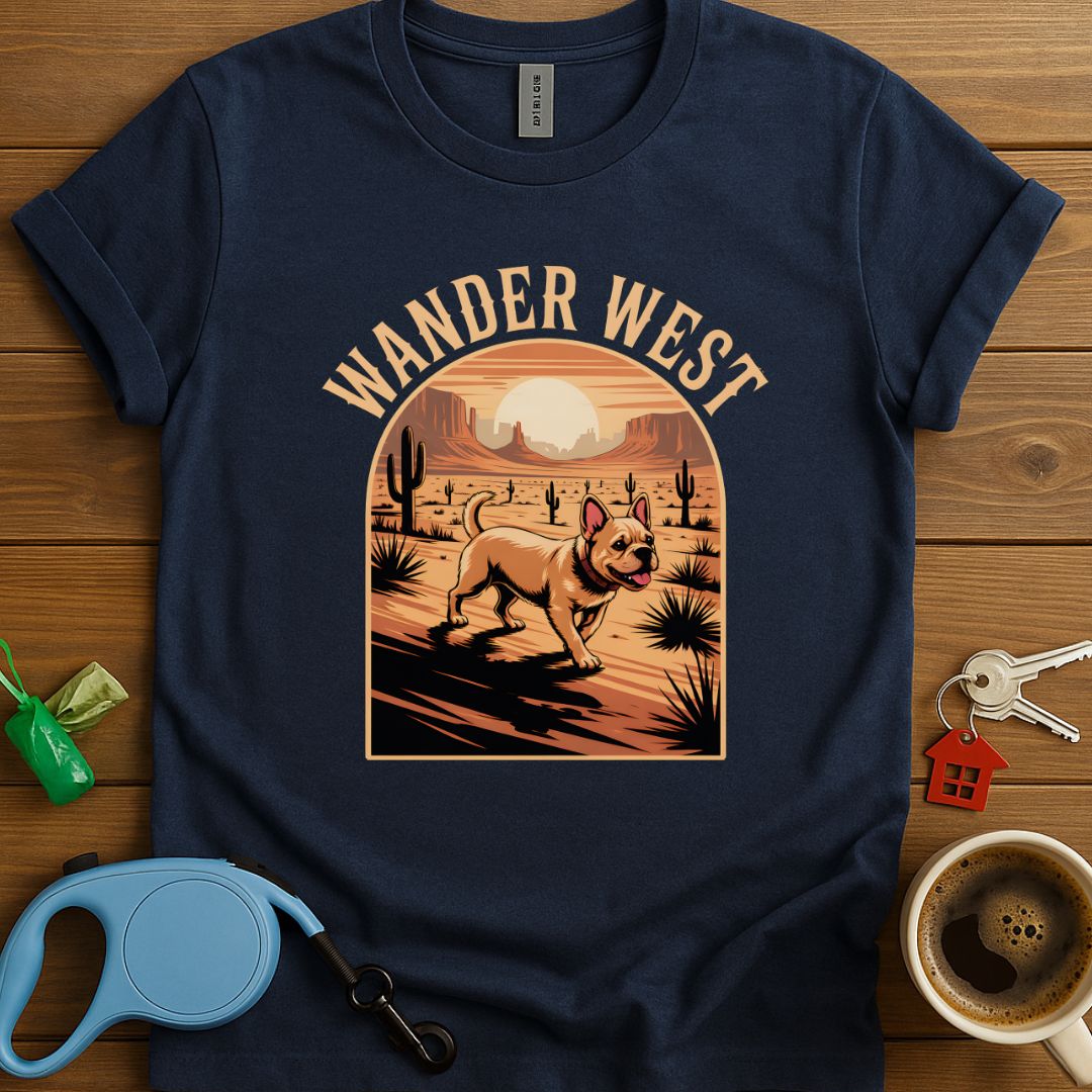 Wander West Frenchie T-Shirt