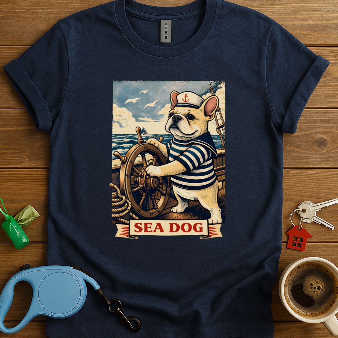 Sea Dog Frenchie T-Shirt