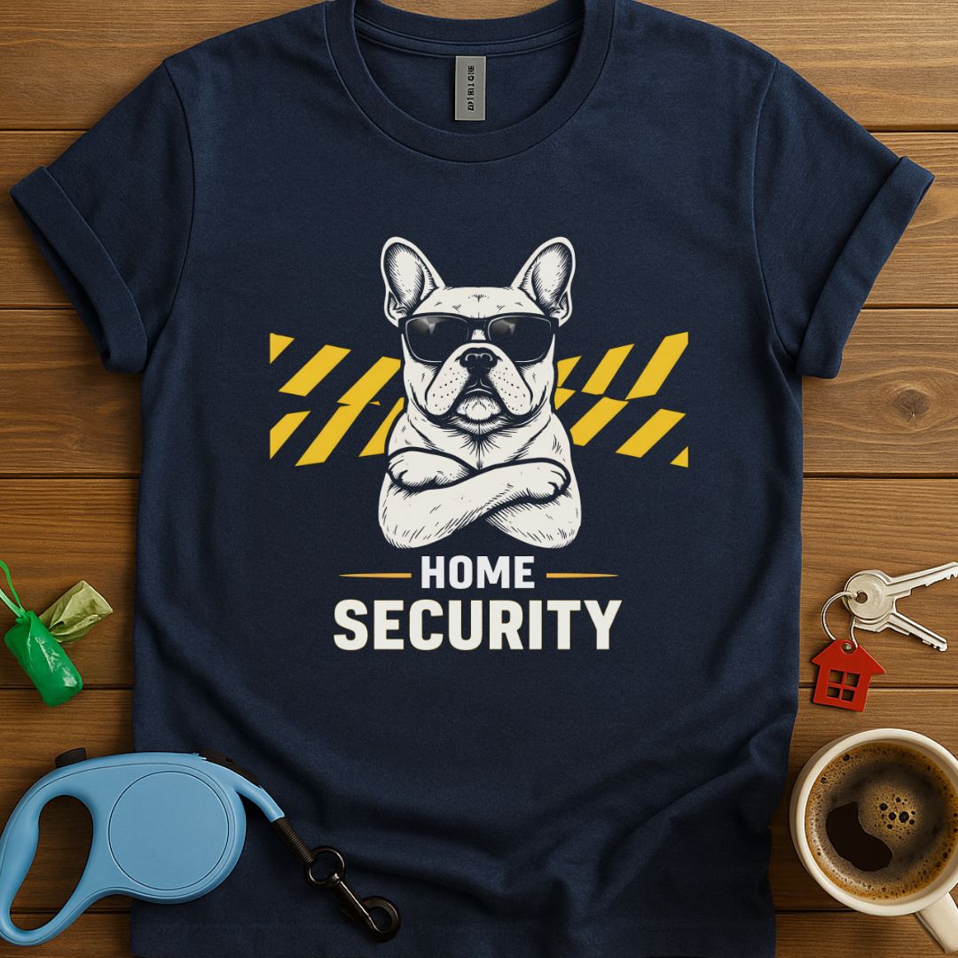 Home Security Frenchie T-Shirt