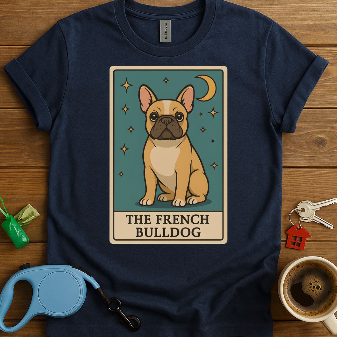 Tarot Card French Bulldog T-Shirt