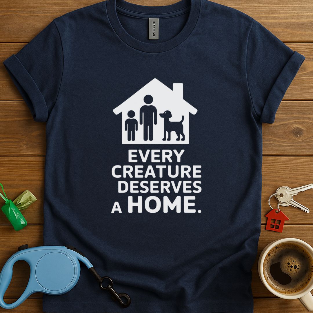 Every Ceature Deserves A Home T-Shirt