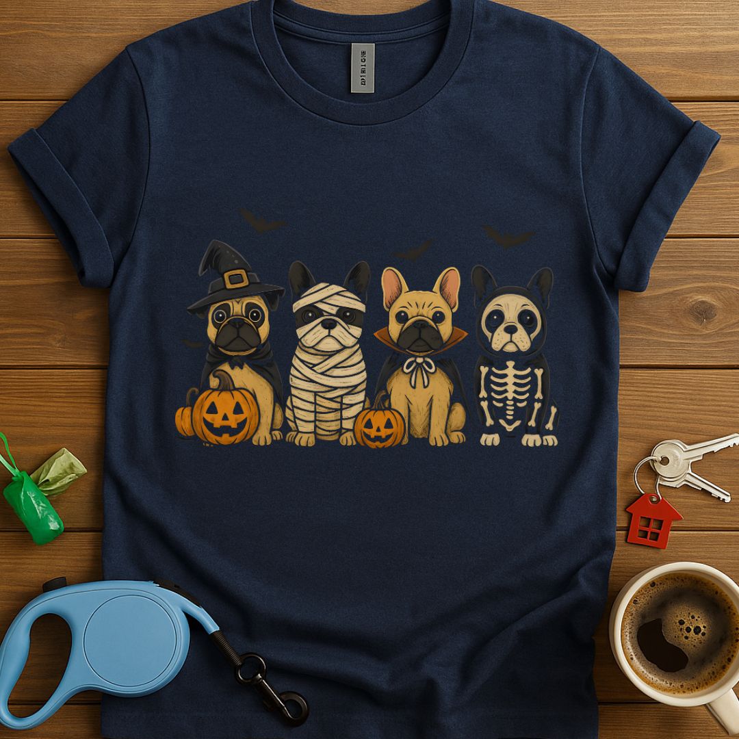 Spooky Frenchie Squad T-Shirt