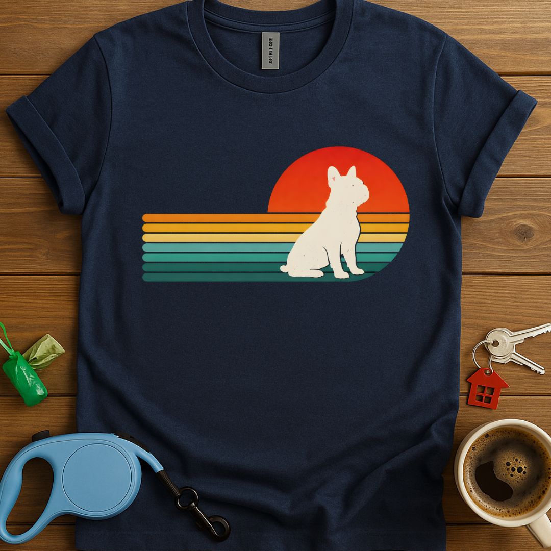 Retro Frenchie T-Shirt