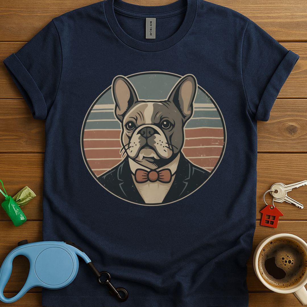 French Bulldog in Suit T-Shirt