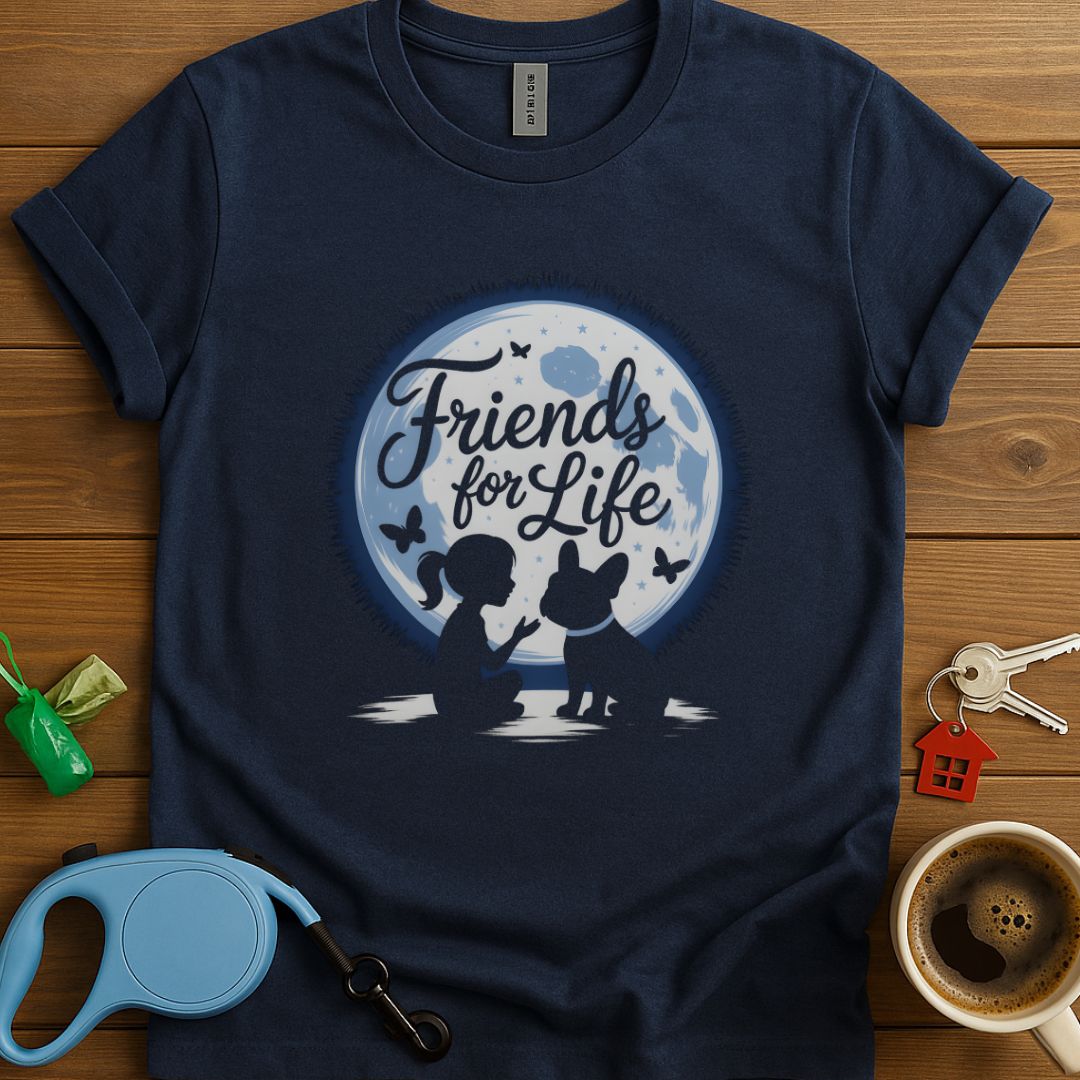 Friends For Life Frenchie T-Shirt