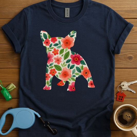 Blooming French Bulldog T-Shirt