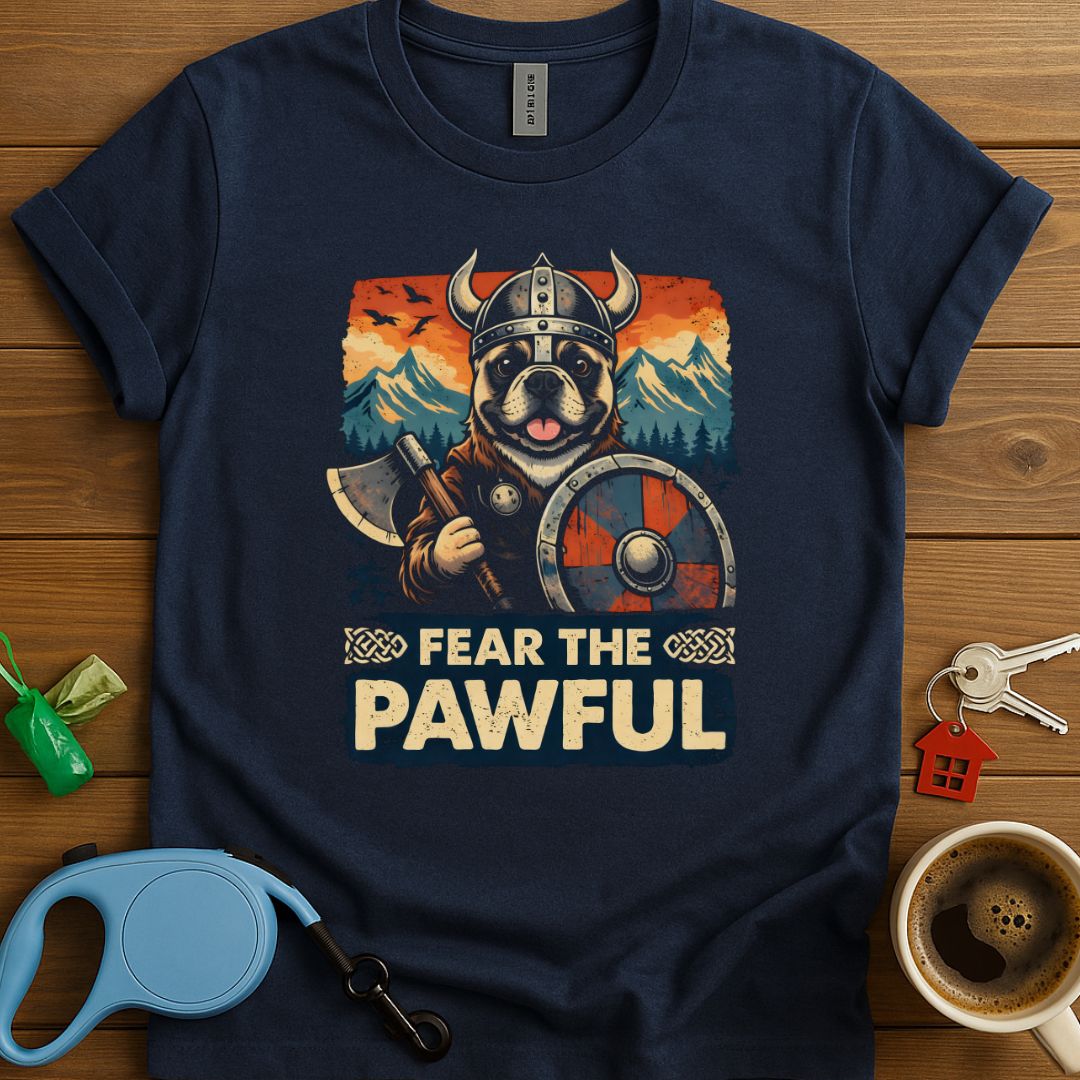 Fear The Pawful Frenchie T-Shirt