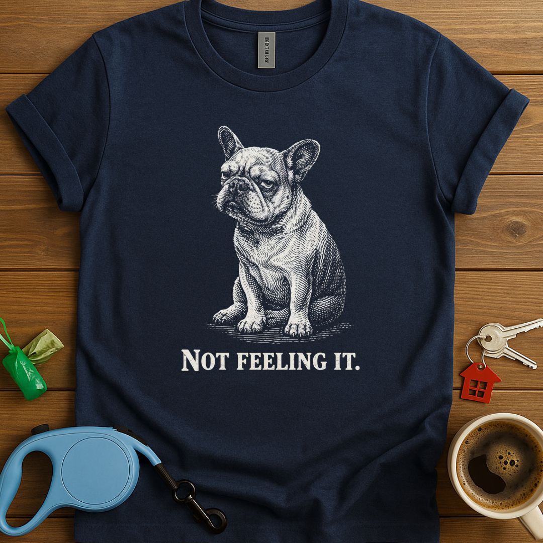 Not Feeling It Frenchie T-Shirt