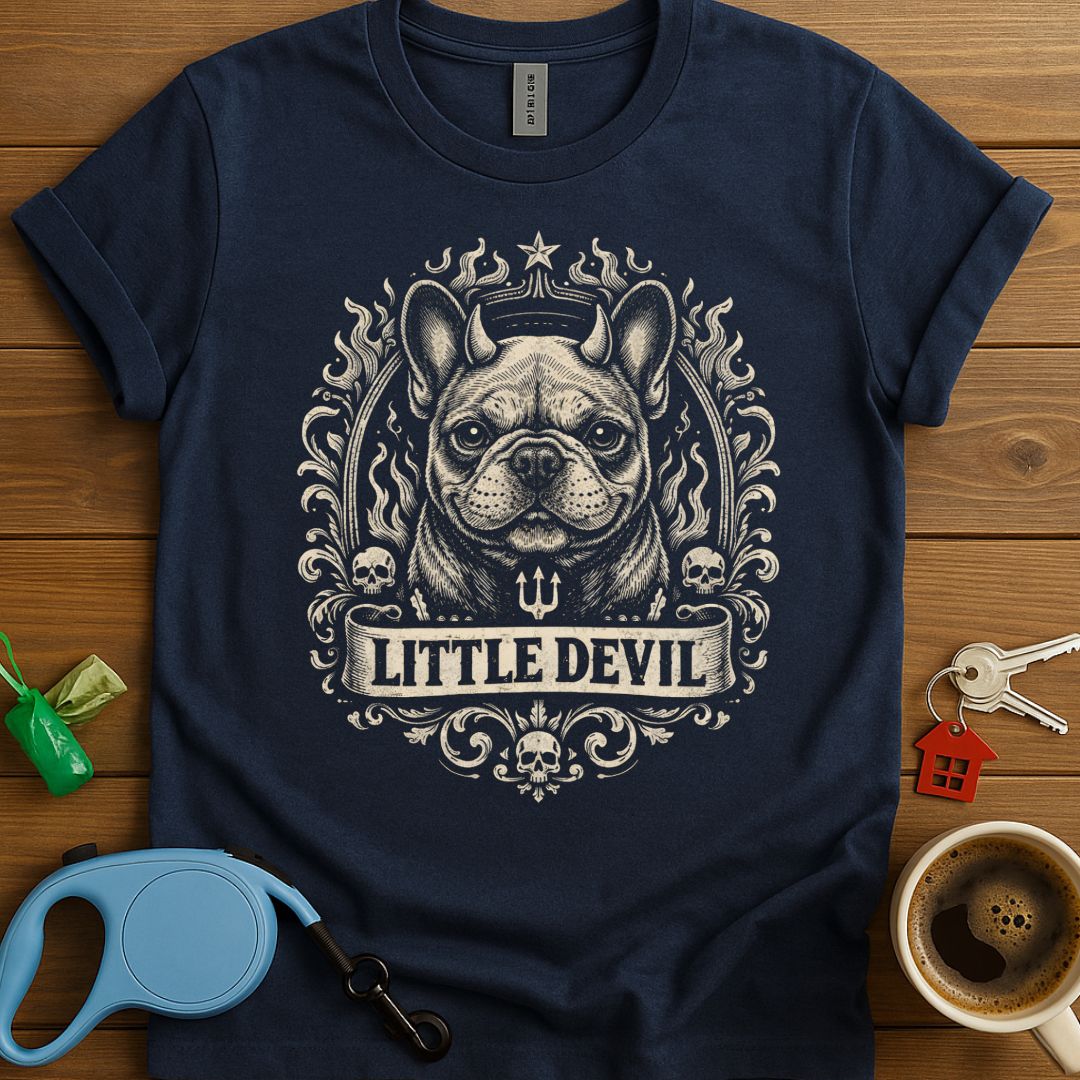 Little Devil Frenchie T-Shirt