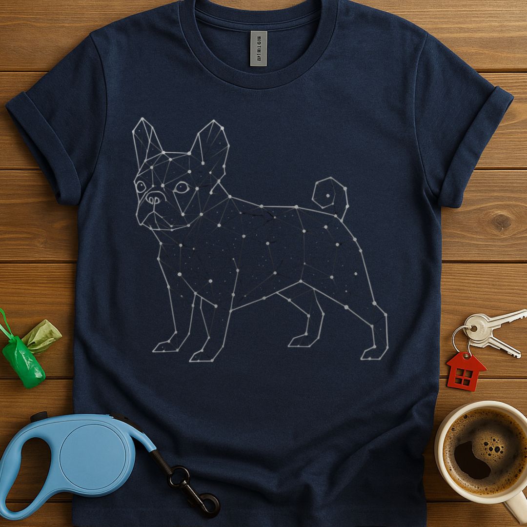French Bulldog Constellation T-Shirt