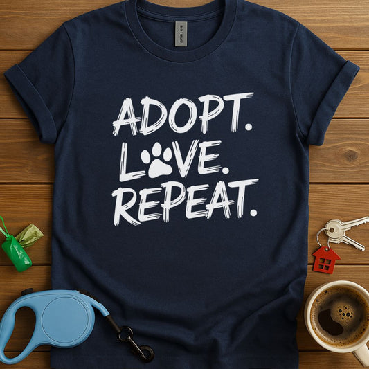 Adopt.Love.Repeat. T-Shirt