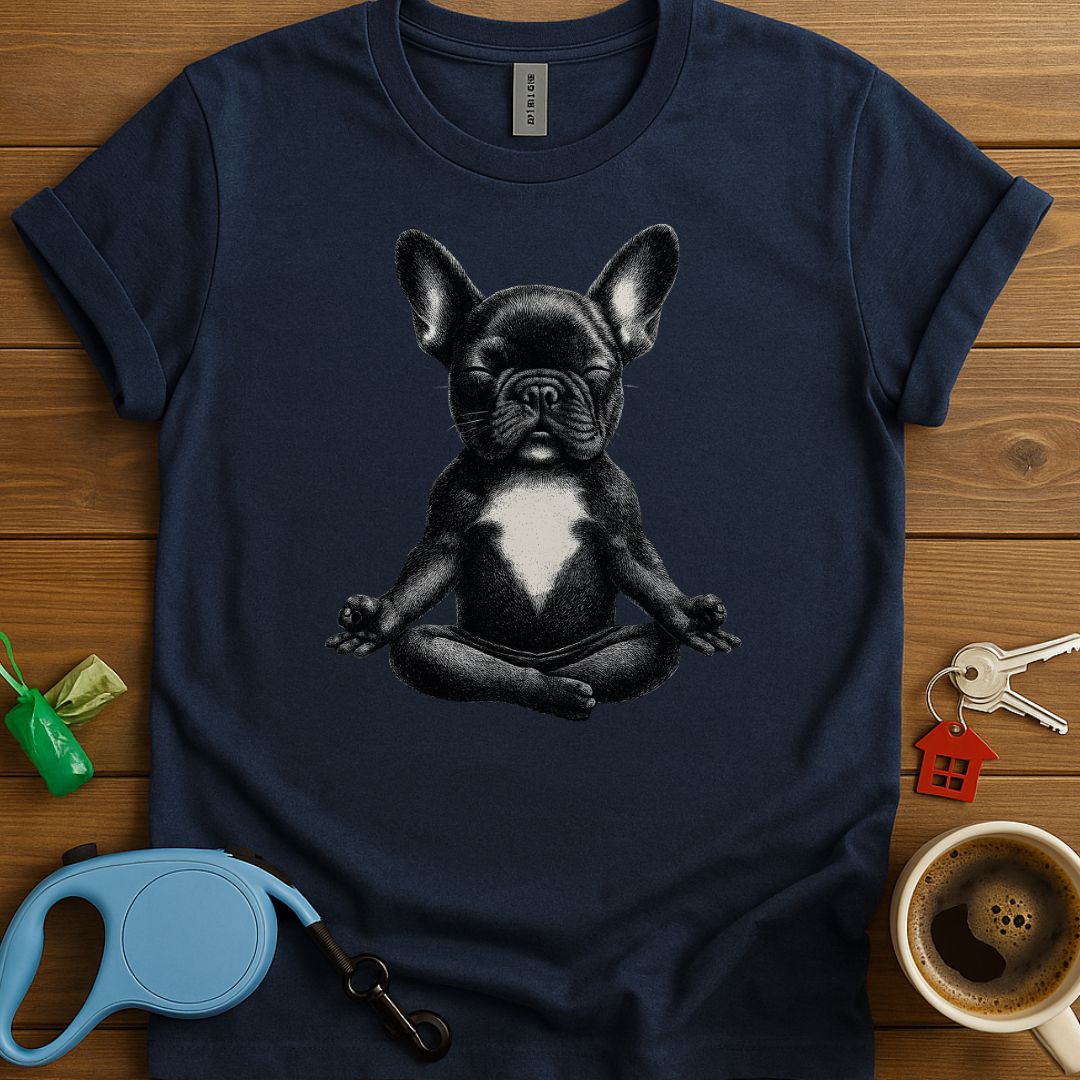 Meditating French Bulldog T-Shirt