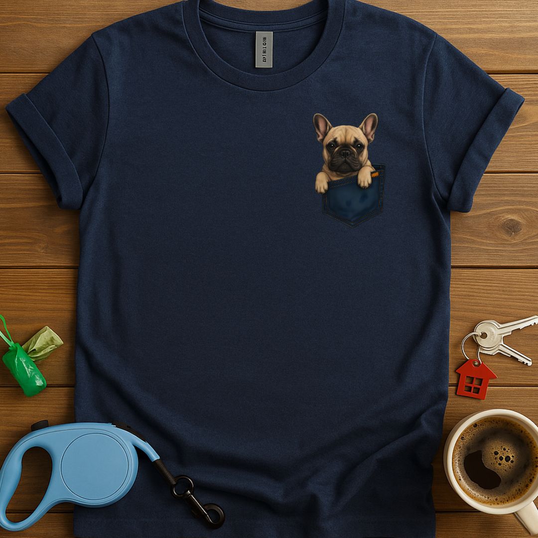 Pocket Size French Bulldog T-Shirt