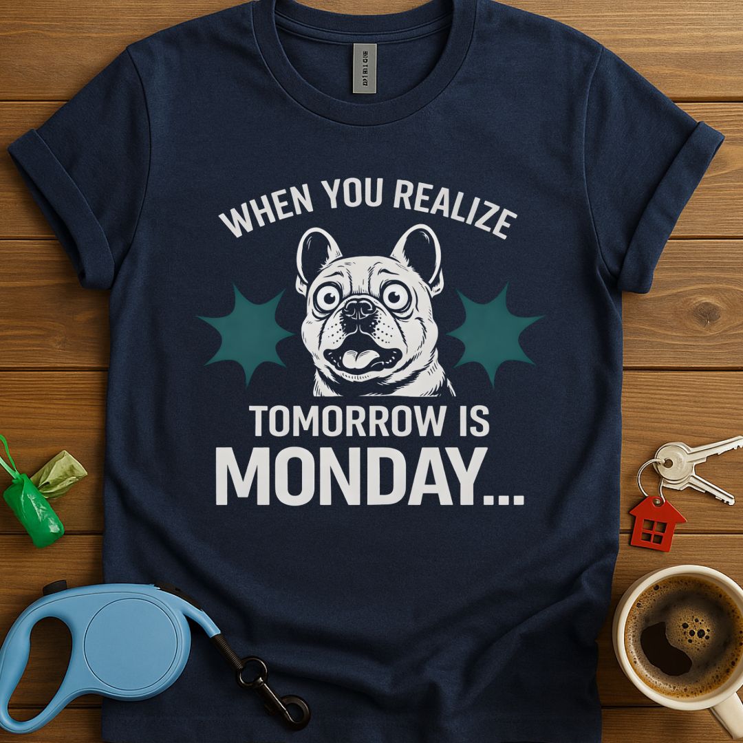 Tomorrow Is Monday Frenchie T-Shirt