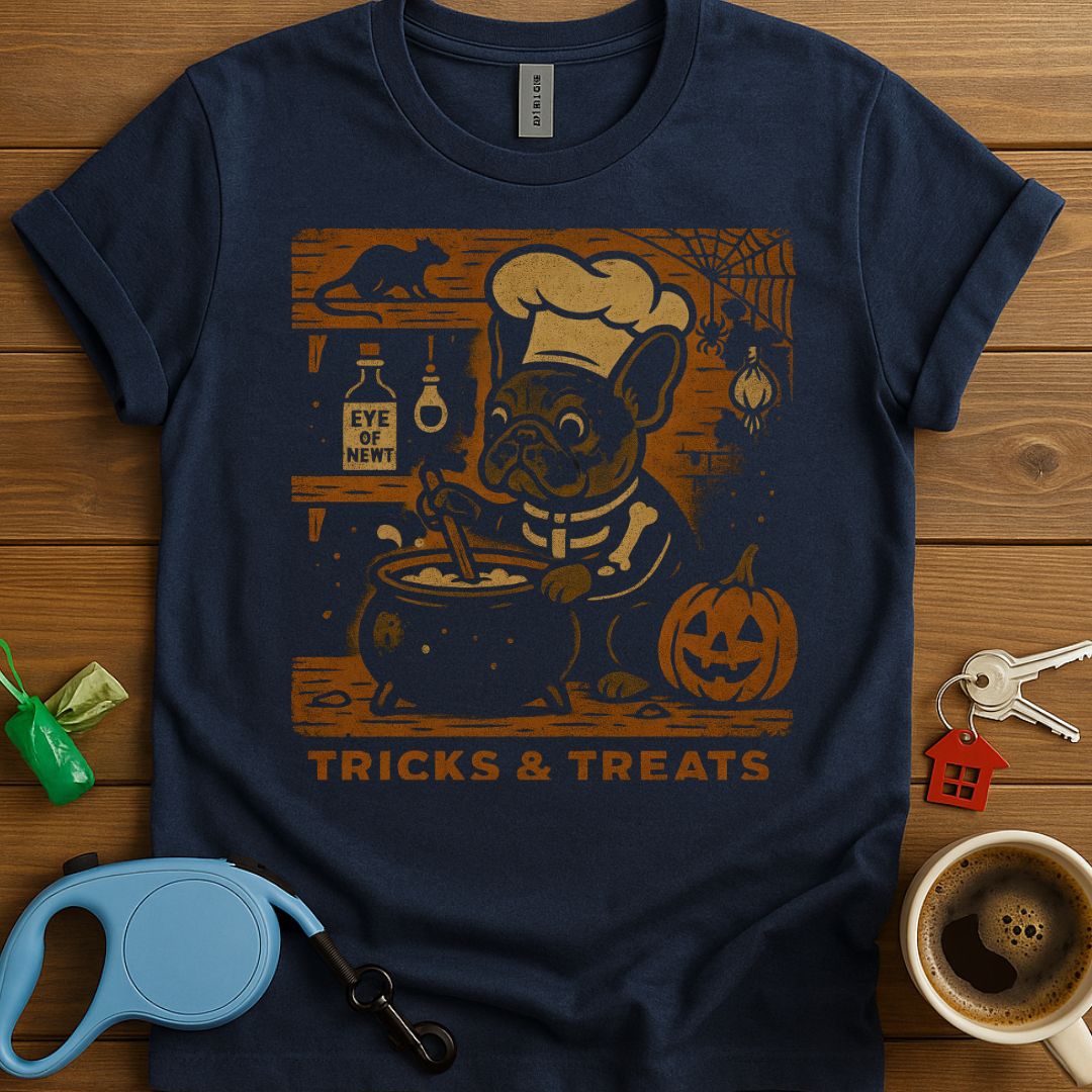The Frenchie Witch Chef T-Shirt