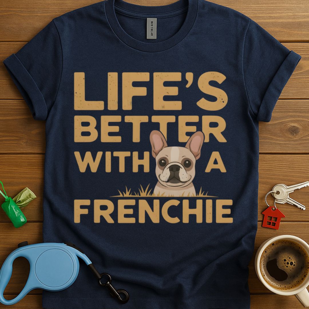 Life's Better With A Frenchie T-Shirt