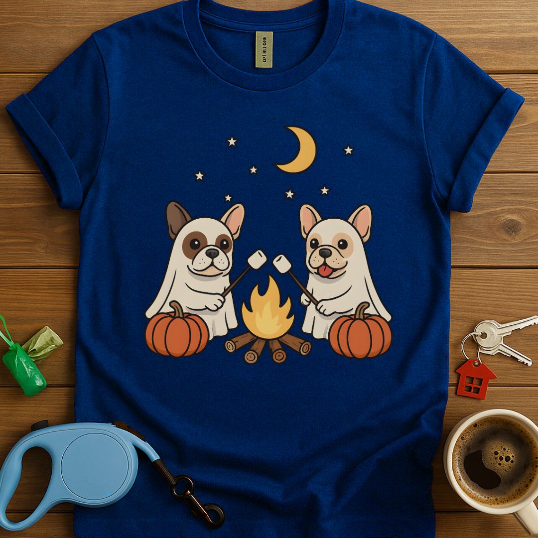 Friendly Ghost Frenchies T-Shirt