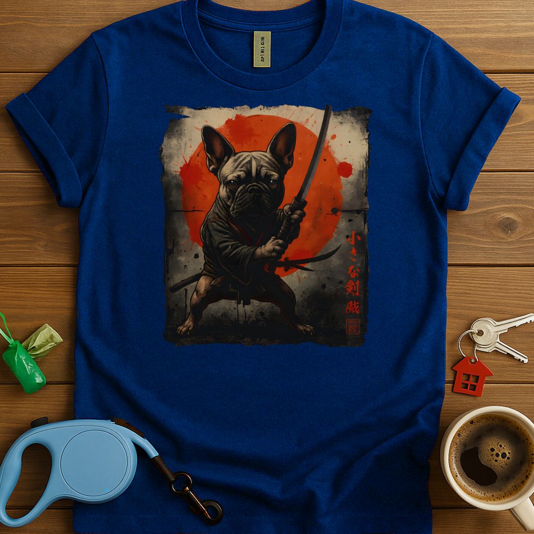 Samurai French Bulldog T-Shirt