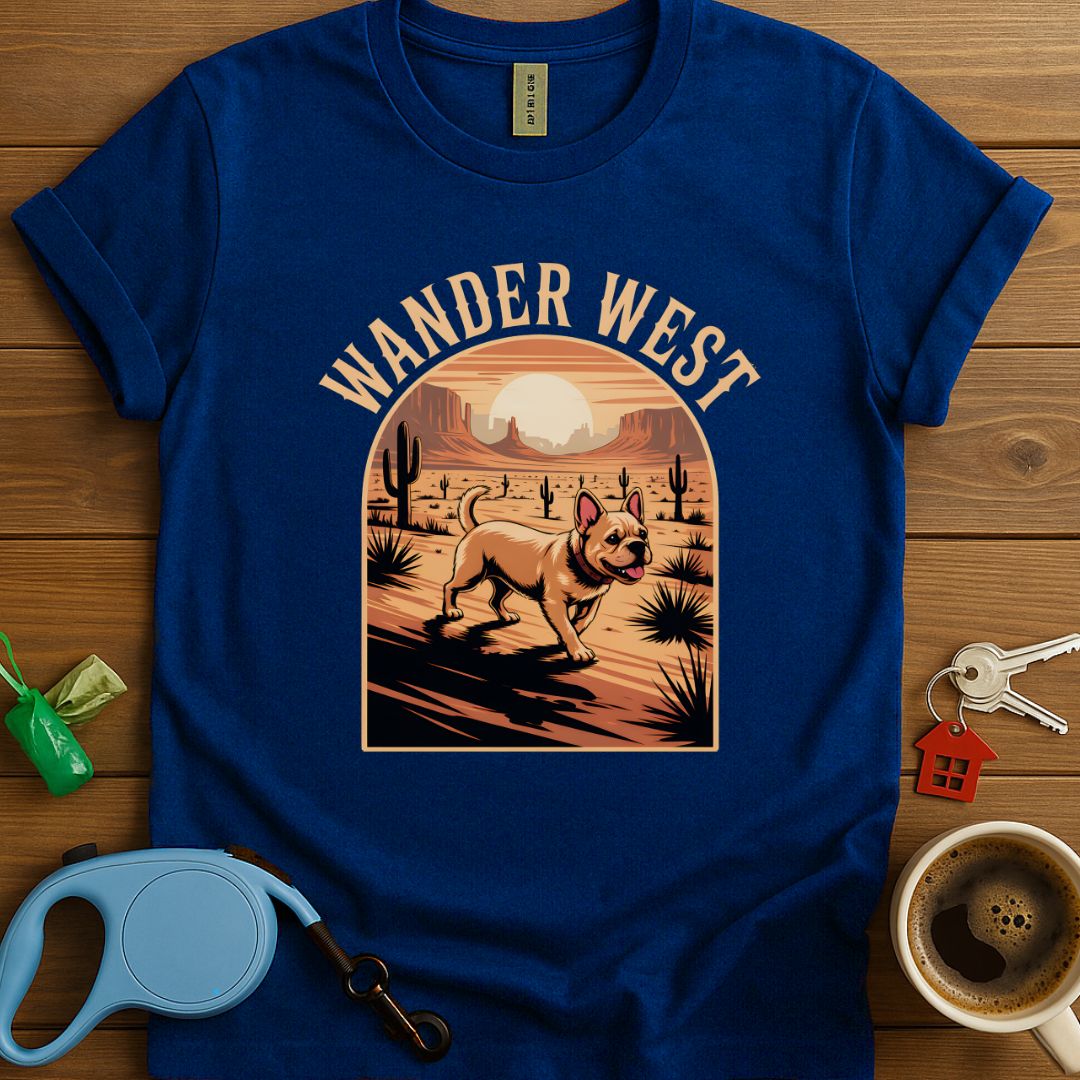Wander West Frenchie T-Shirt