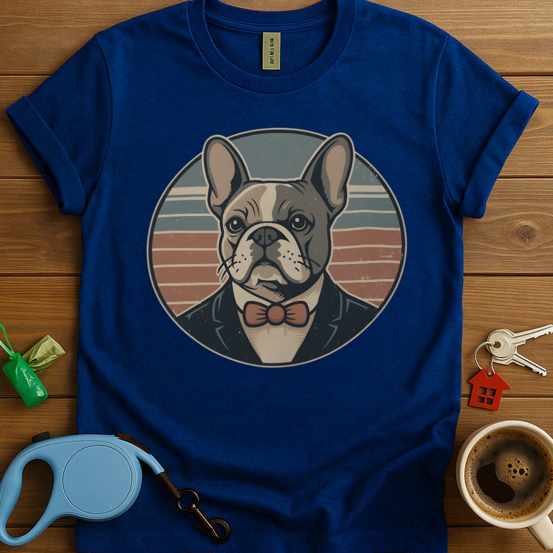 French Bulldog in Suit T-Shirt