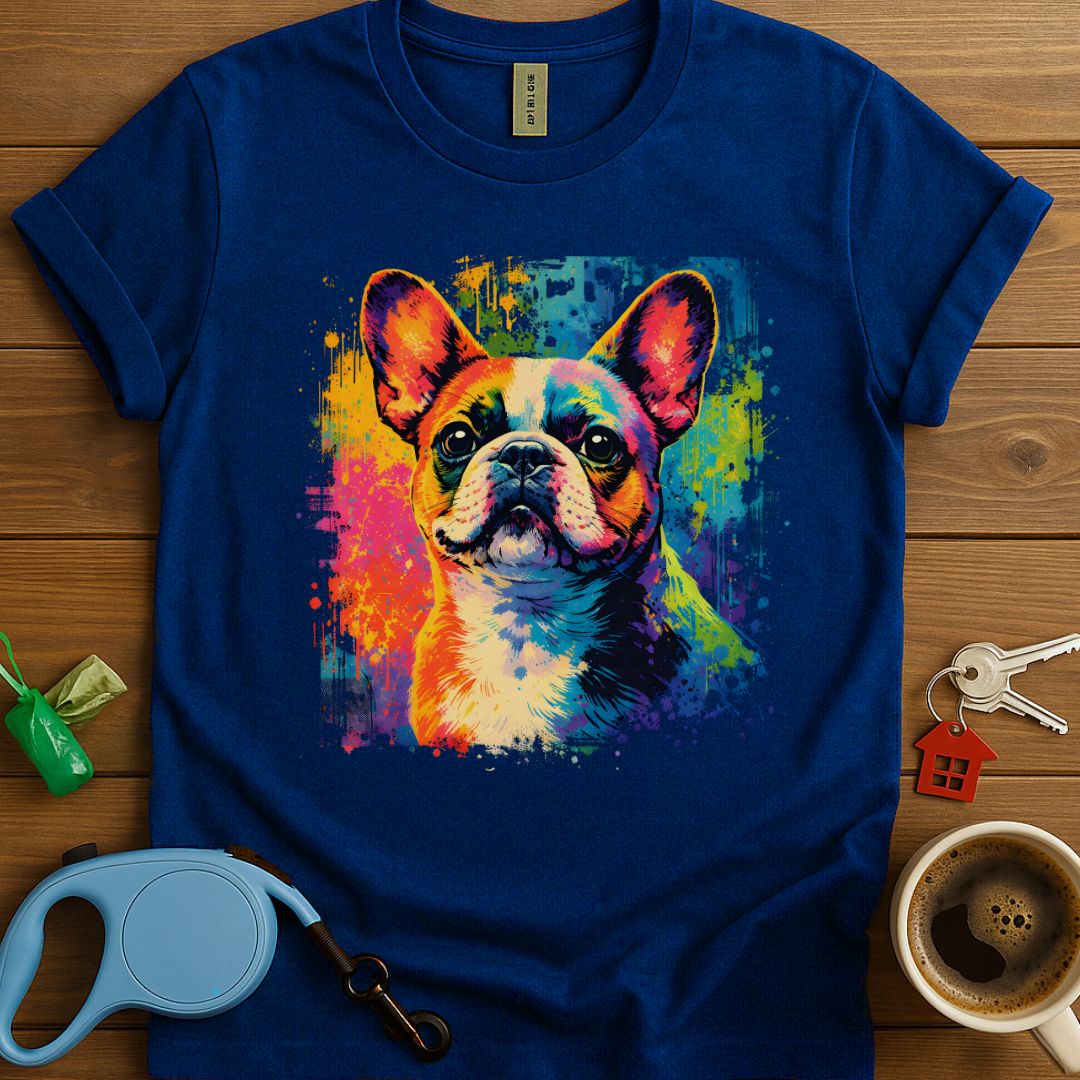Color Splash Frenchie 2.0 T-Shirt