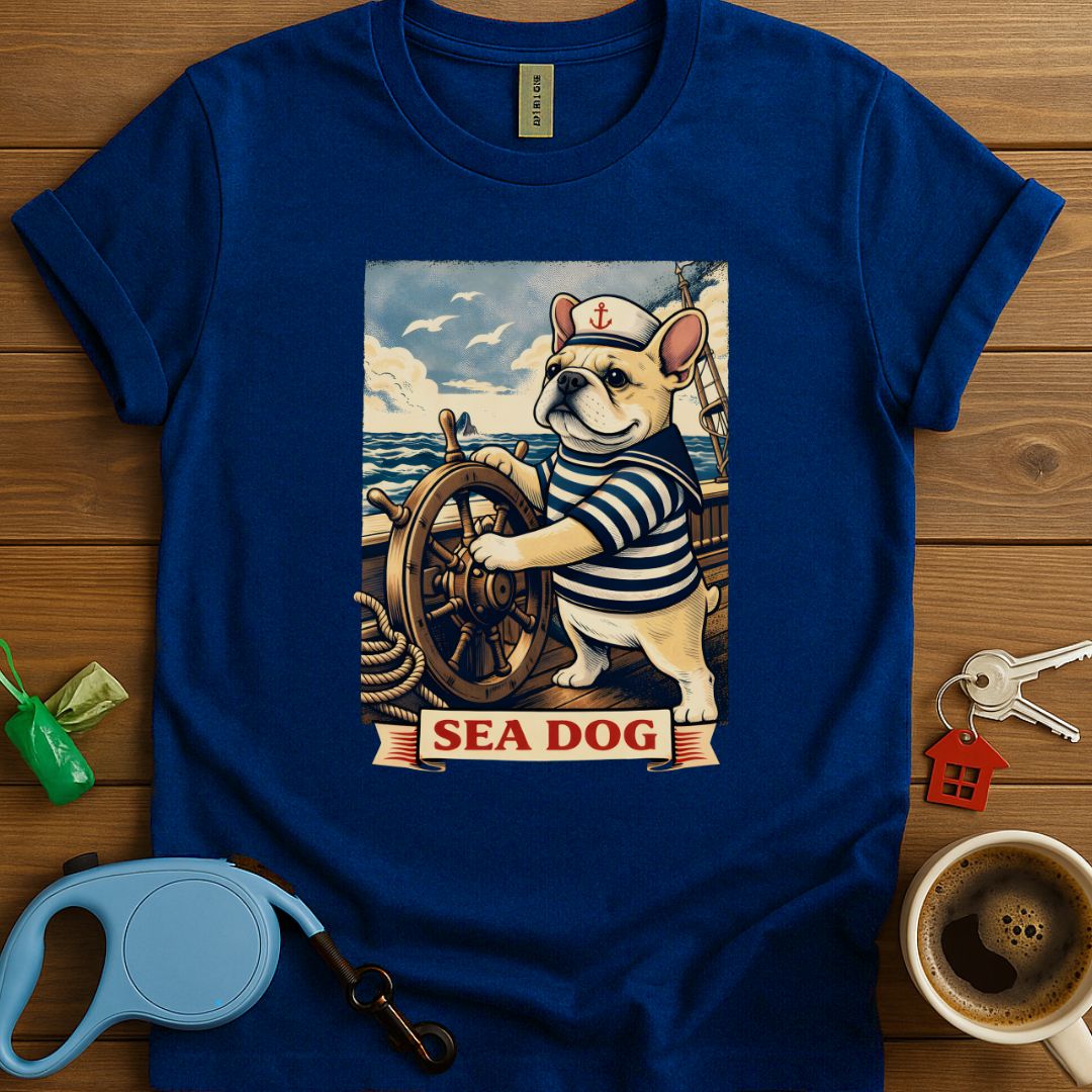 Sea Dog Frenchie T-Shirt