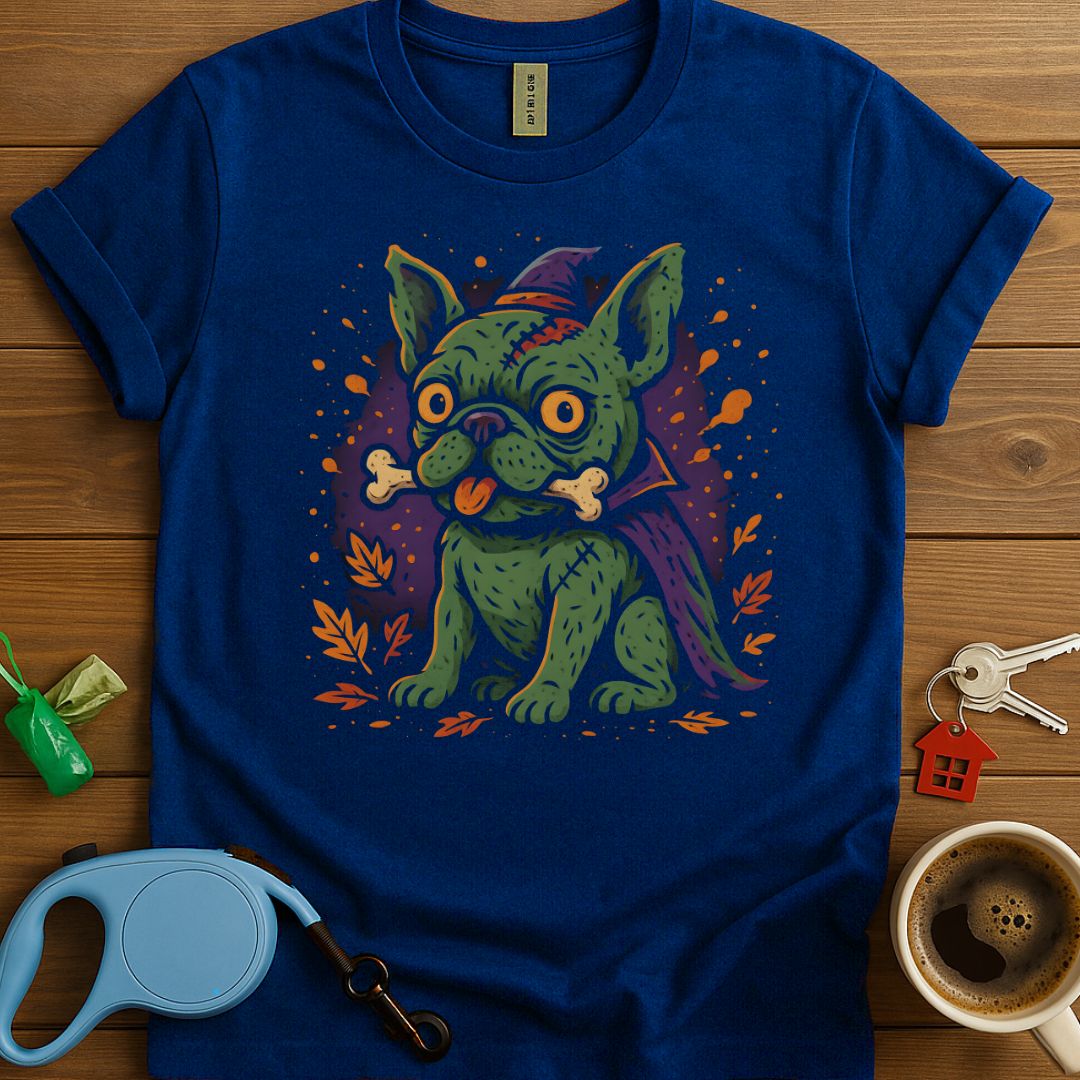 Zombie Frenchie T-Shirt