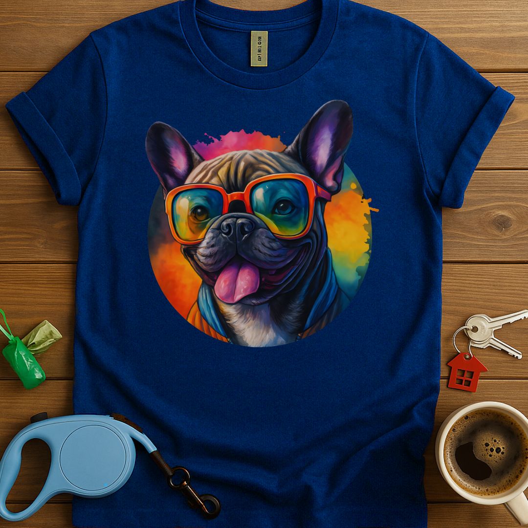 Color Splash Frenchie T-Shirt