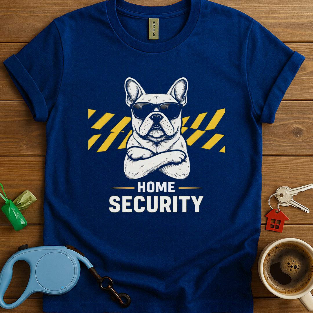 Home Security Frenchie T-Shirt