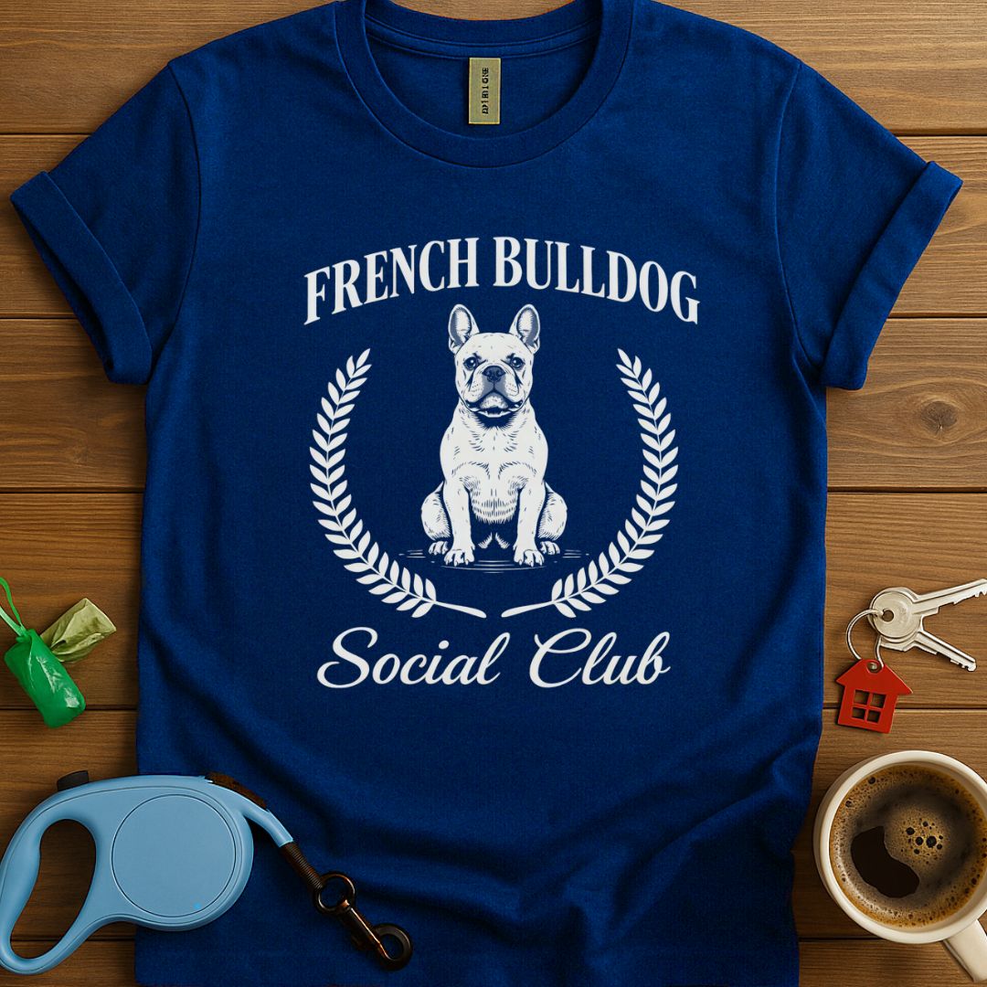 French Bulldog Social Club T-Shirt