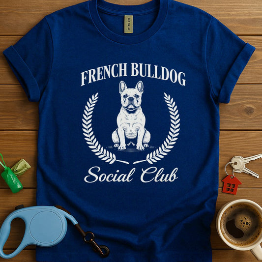 French Bulldog Social Club T-Shirt