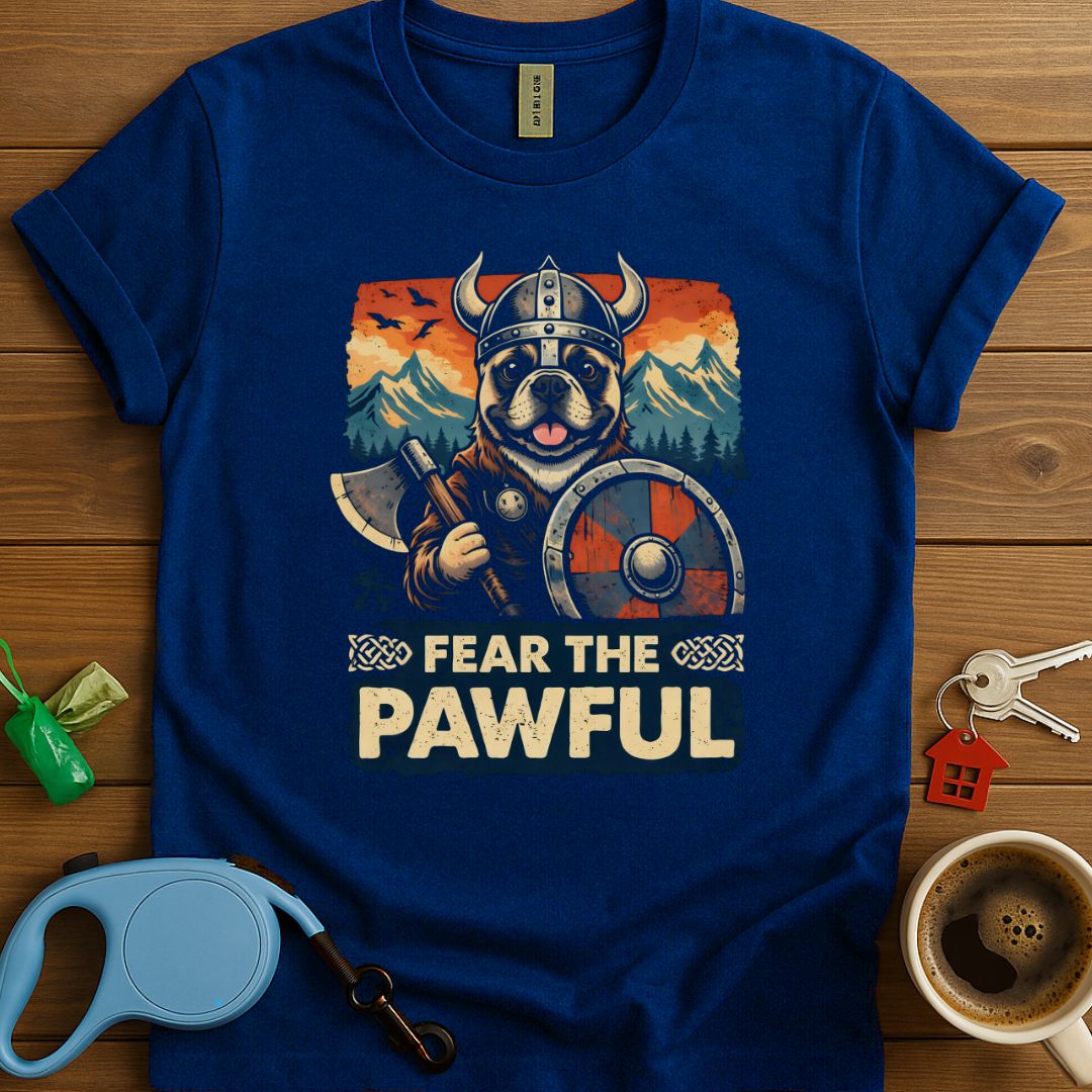 Fear The Pawful Frenchie T-Shirt