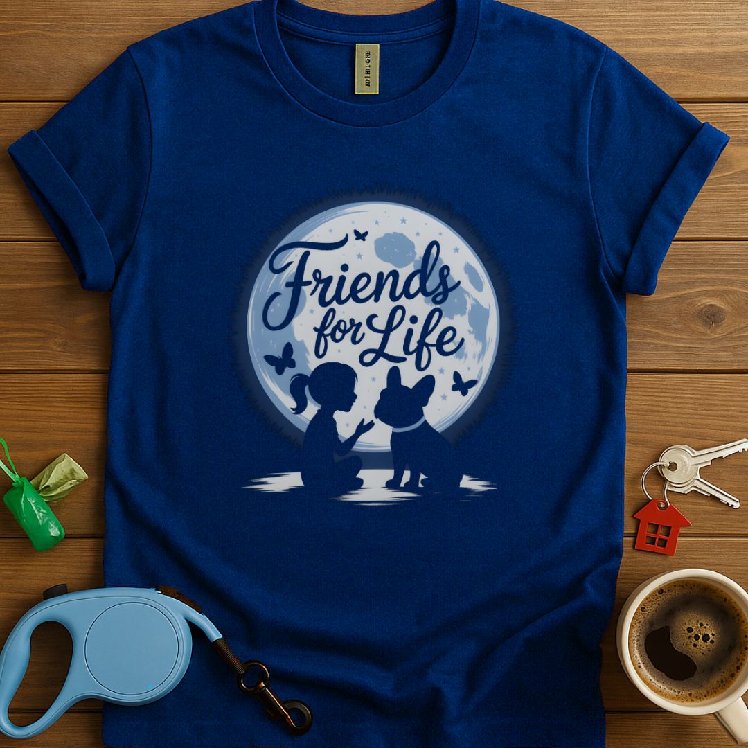 Friends For Life Frenchie T-Shirt
