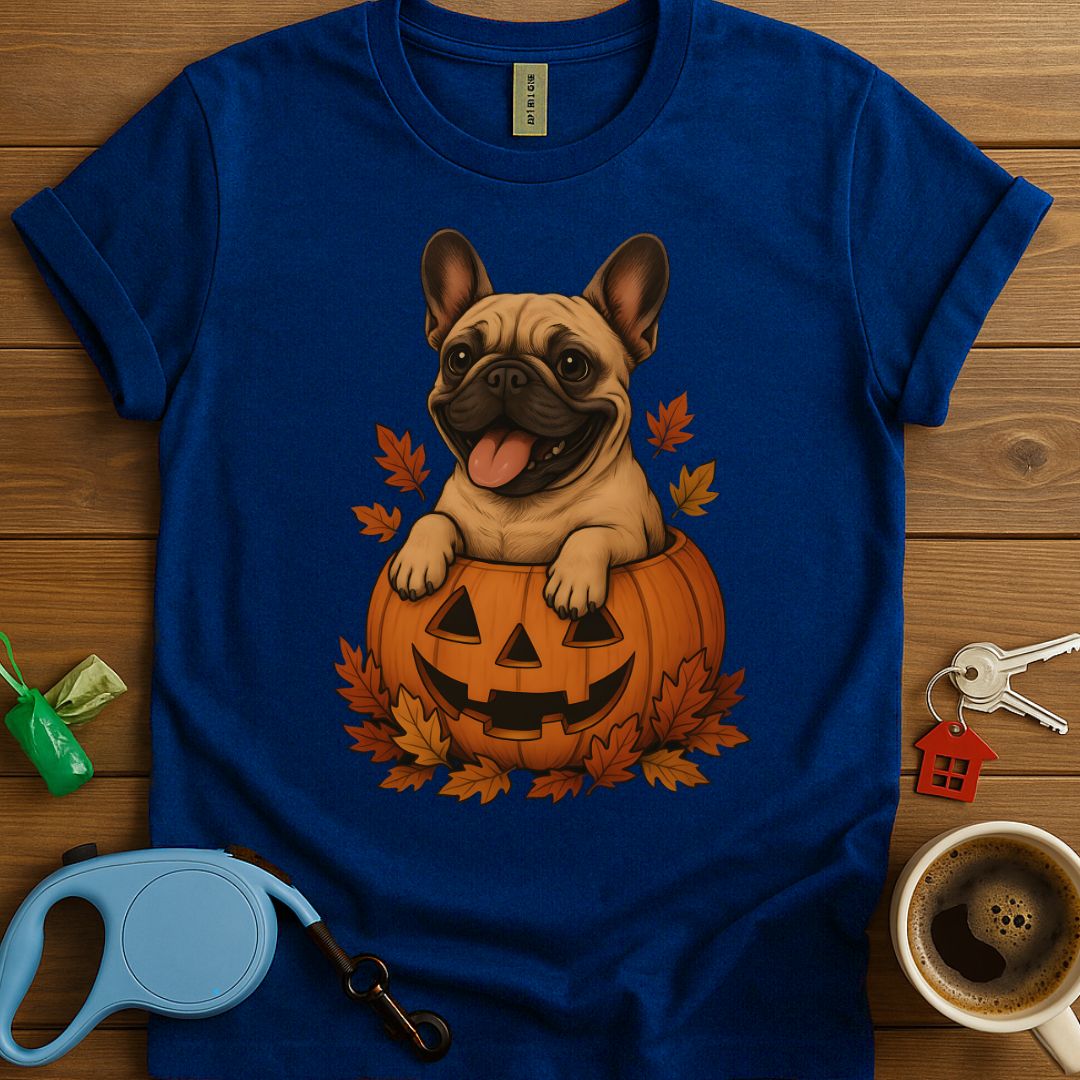 Pumpkin Frenchie T-Shirt