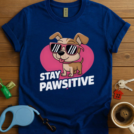 Stay Pawsitive T-Shirt