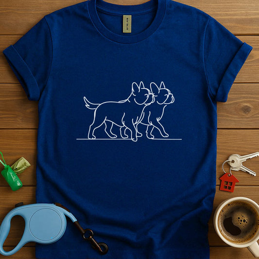Double Trouble Frenchie T-Shirt