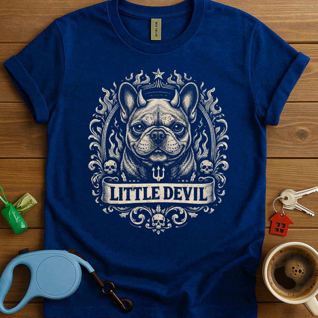 Little Devil Frenchie T-Shirt