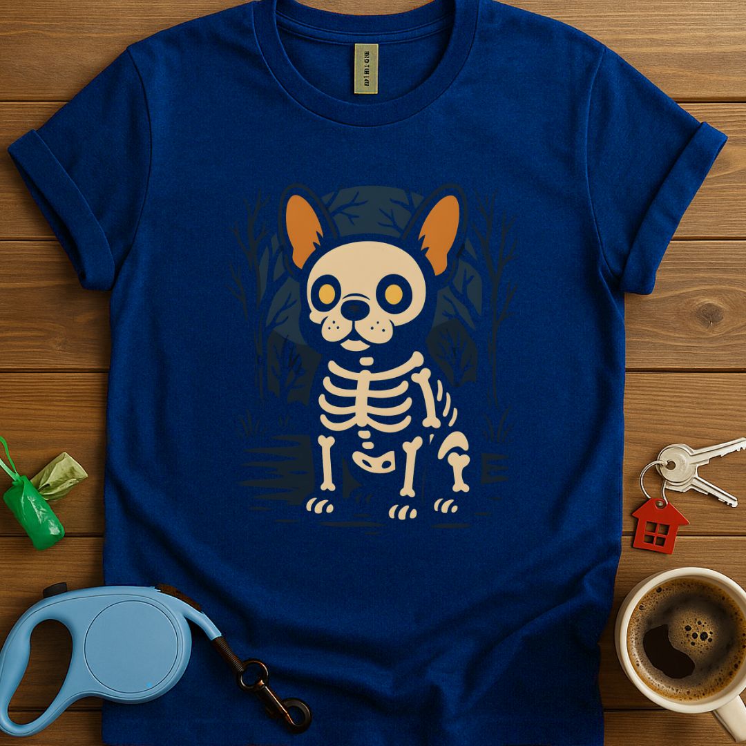 Skeleton Frenchie T-Shirt