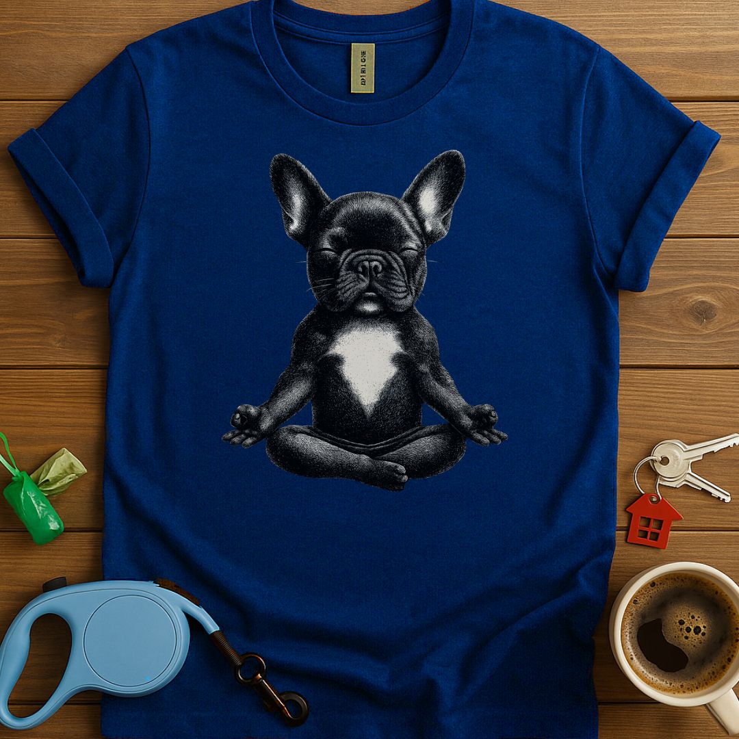 Meditating French Bulldog T-Shirt