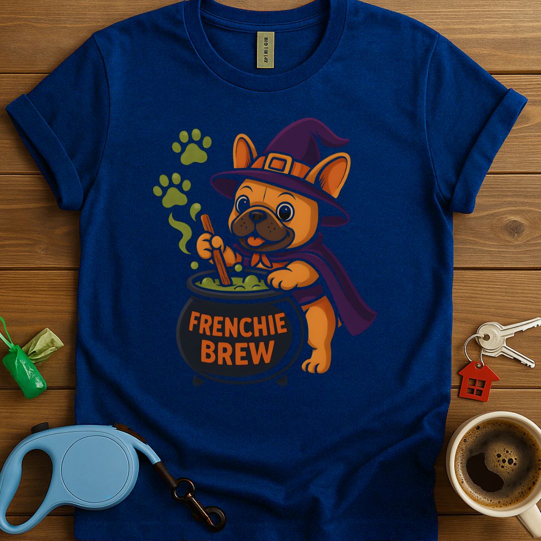 Witch’s Little Brewer Frenchie T-Shirt