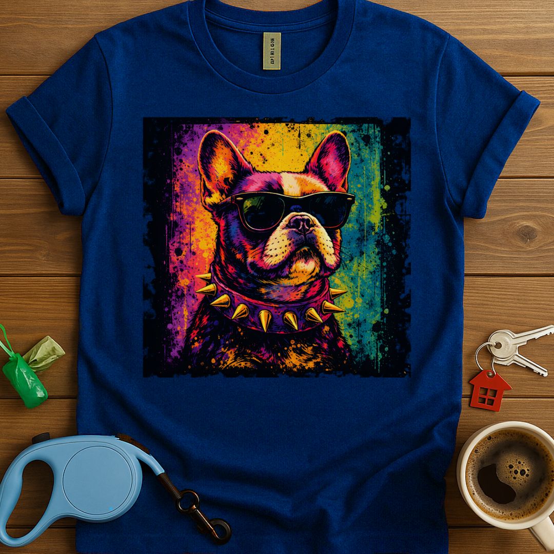 Rockstar French Bulldog T-Shirt