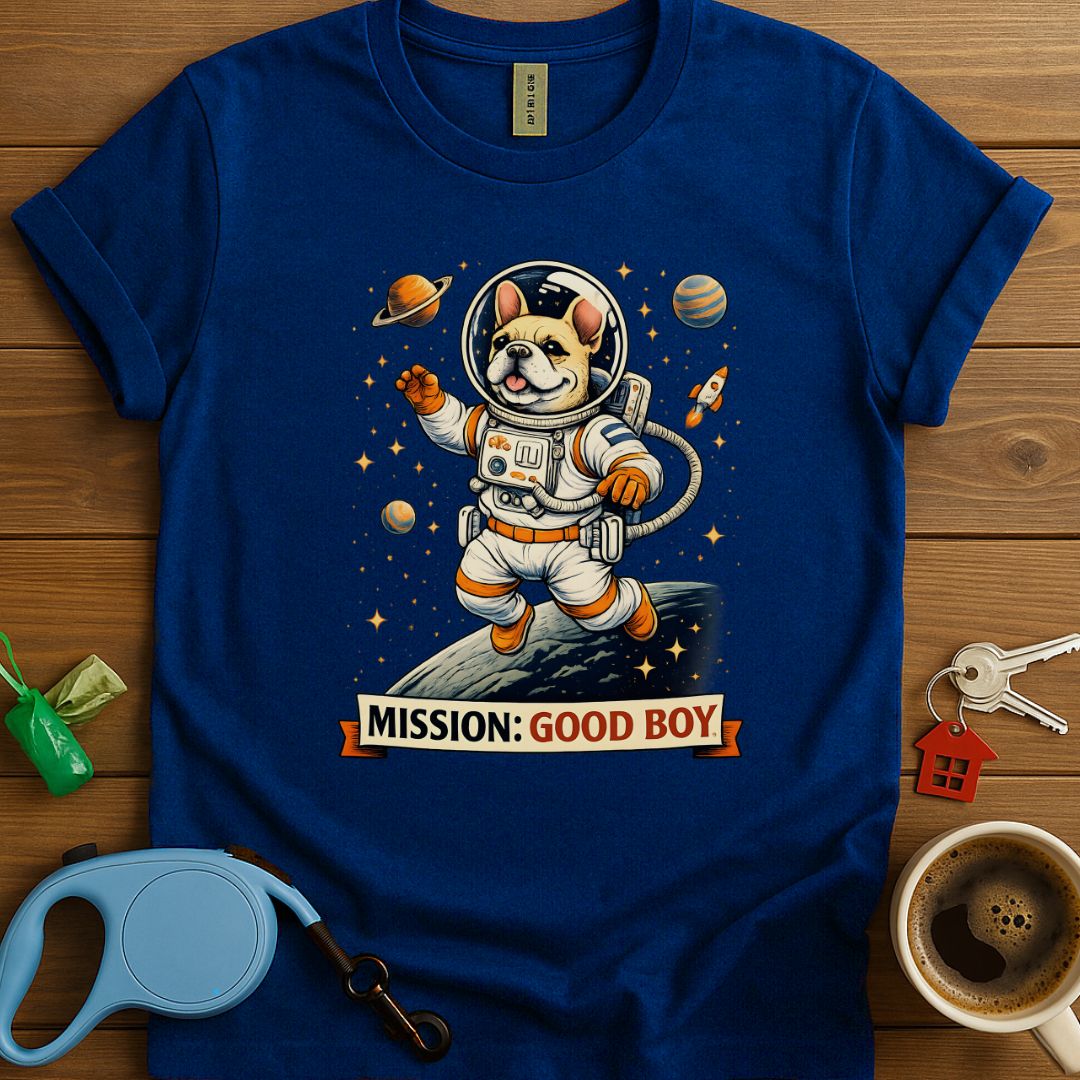Mission:Good Boy Frenchie T-Shirt