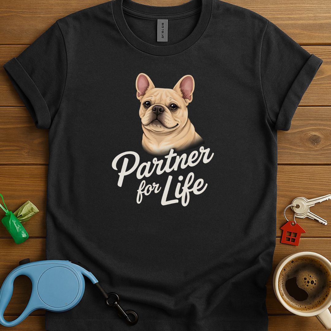 Partner For Life Frenchie T-Shirt